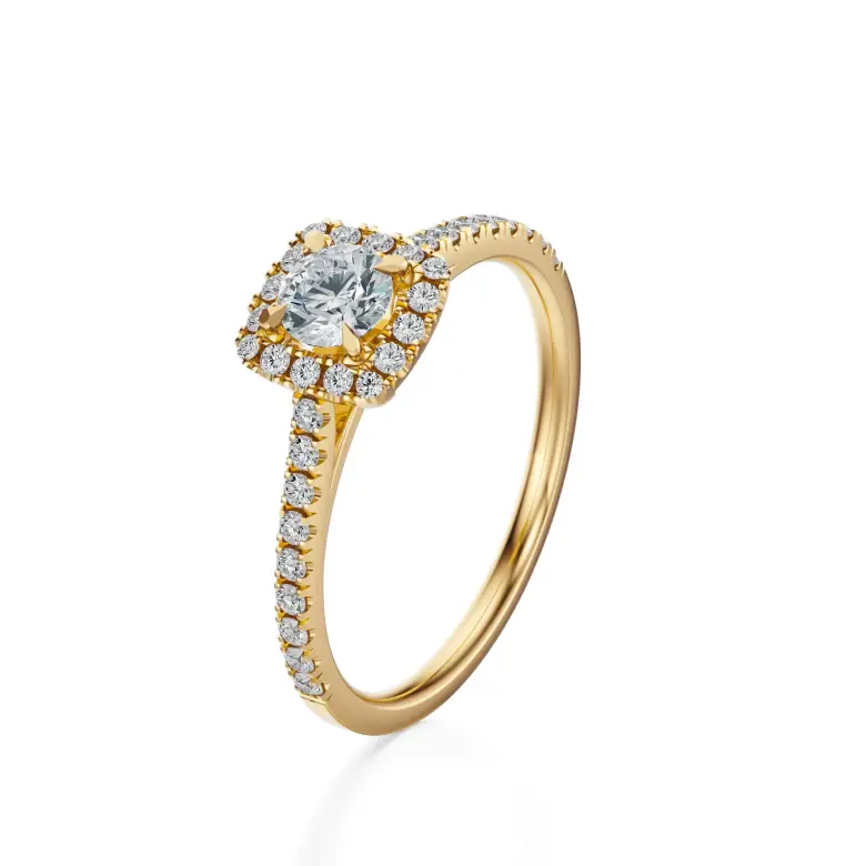 Pierścionek z diamentami